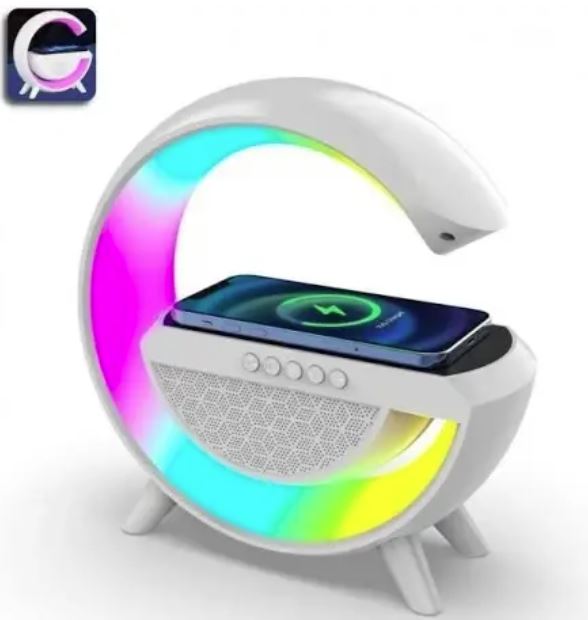 Смарт лампа-нічник G-Smart BT-3401 з бездротовою зарядкою